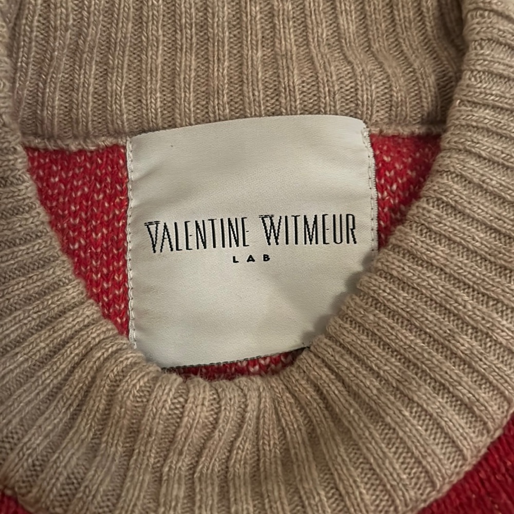 valentine witmeur sweater S originally $425